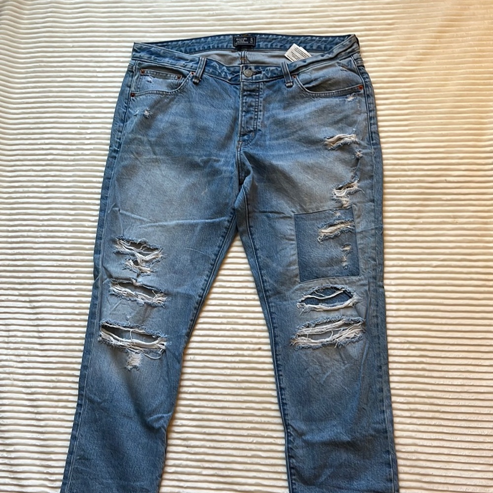 Abercrombie & fitch Ames slim boyfriend jeans size 31/12